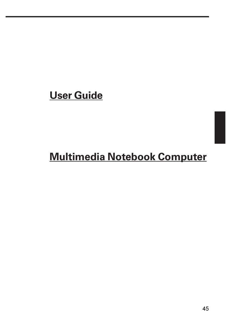 MAXDATA Multimedia Notebook Computer User manual
