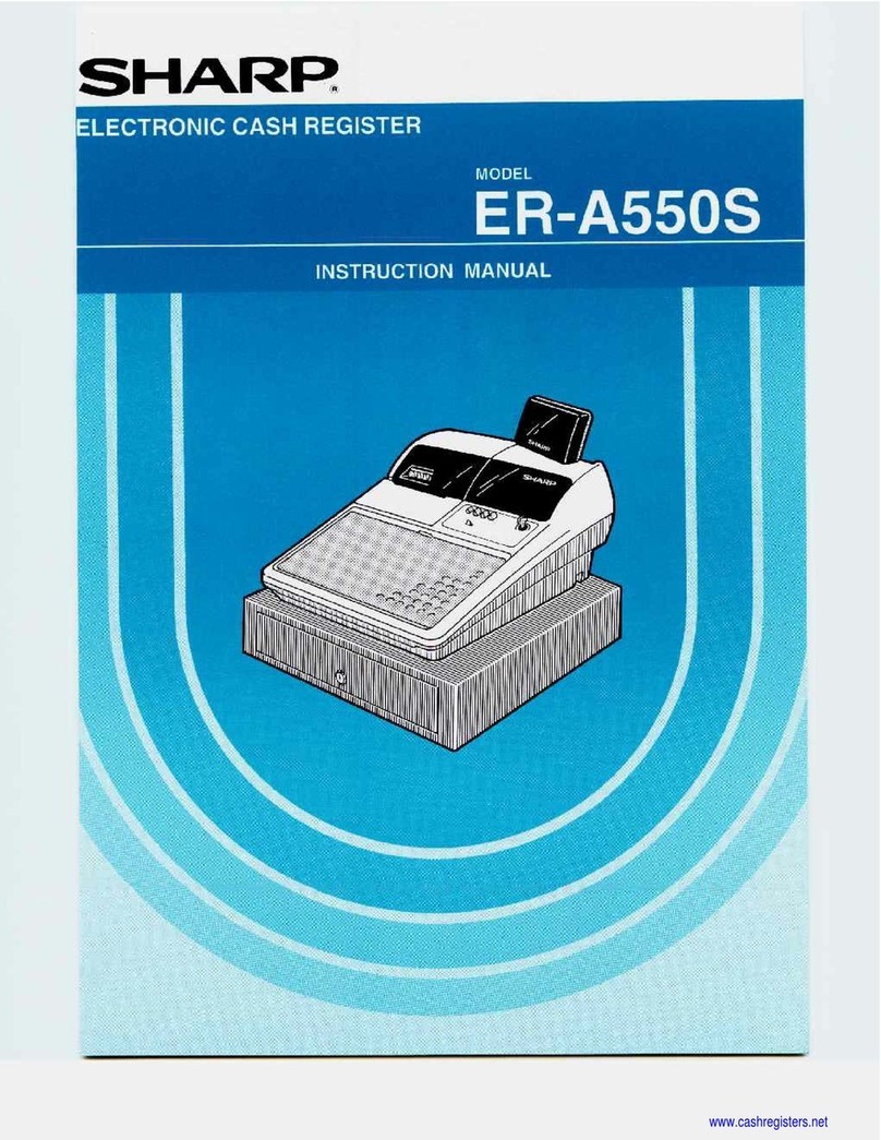 Sharp ER-A550S User manual