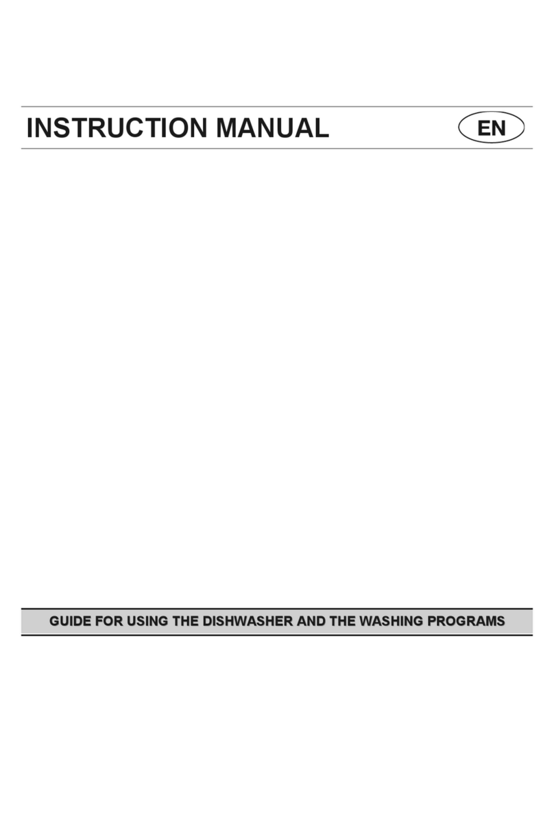 Smeg Dishwasher User manual