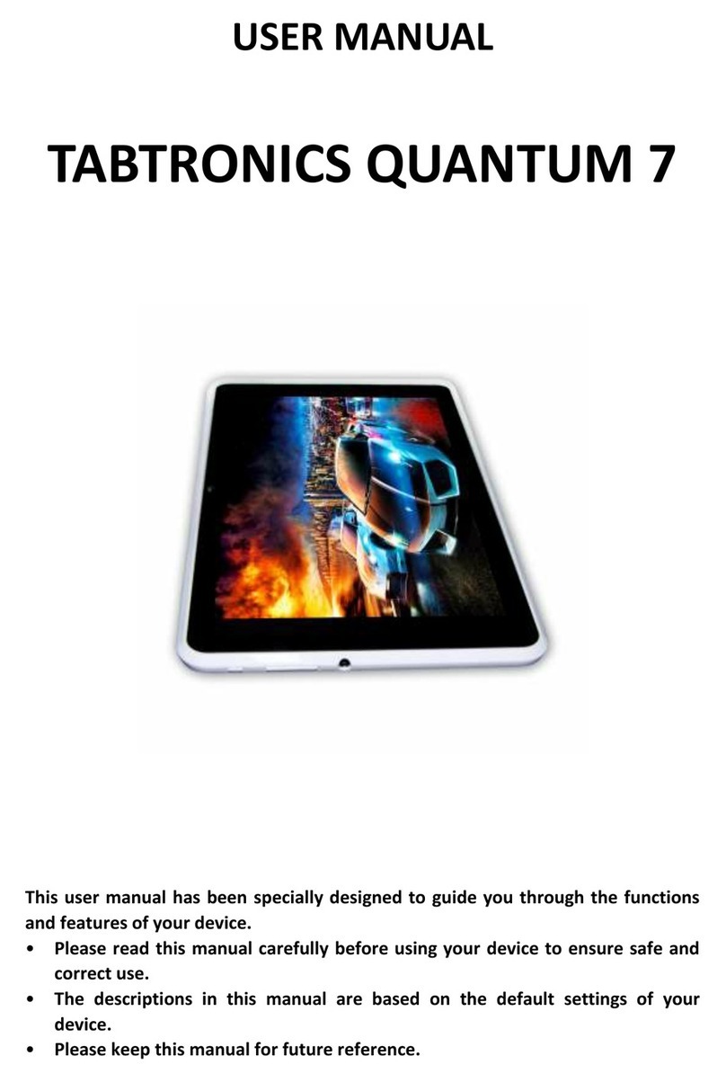 TABTRONICS QUANTUM 7 User manual