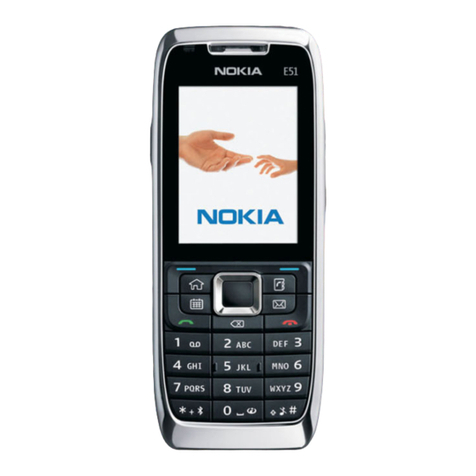 Nokia E51 - Smartphone 130 MB User manual