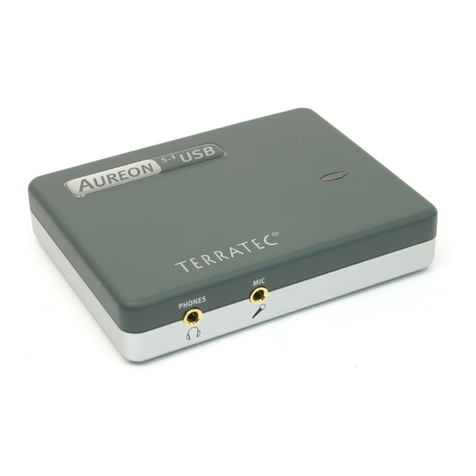 TerraTec Aureon 5.1 USB MK II User manual