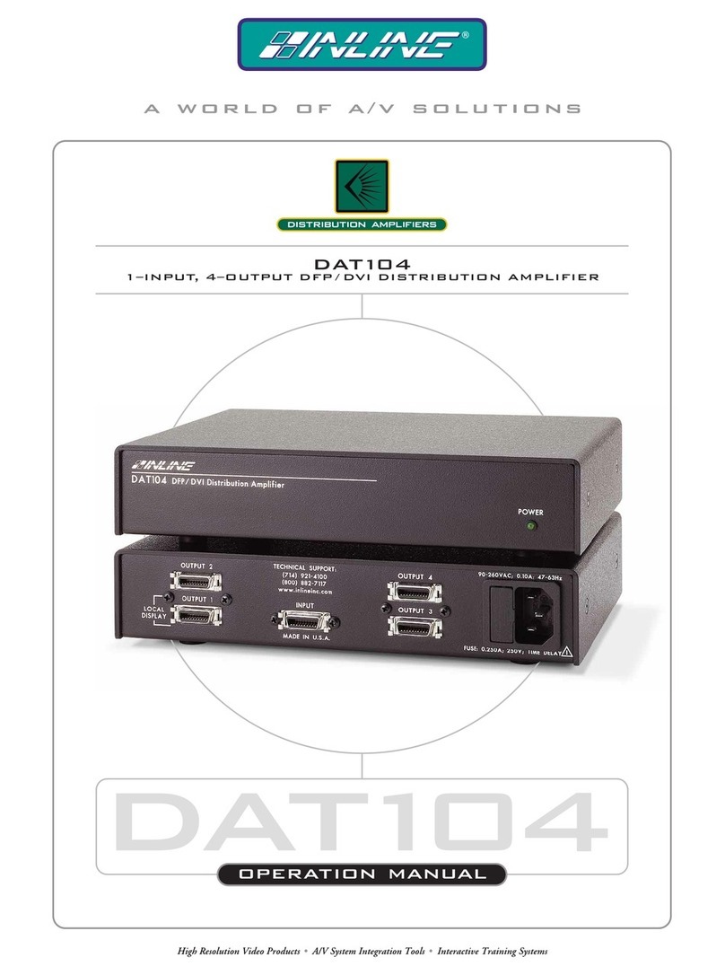 Inline DAT104 User manual