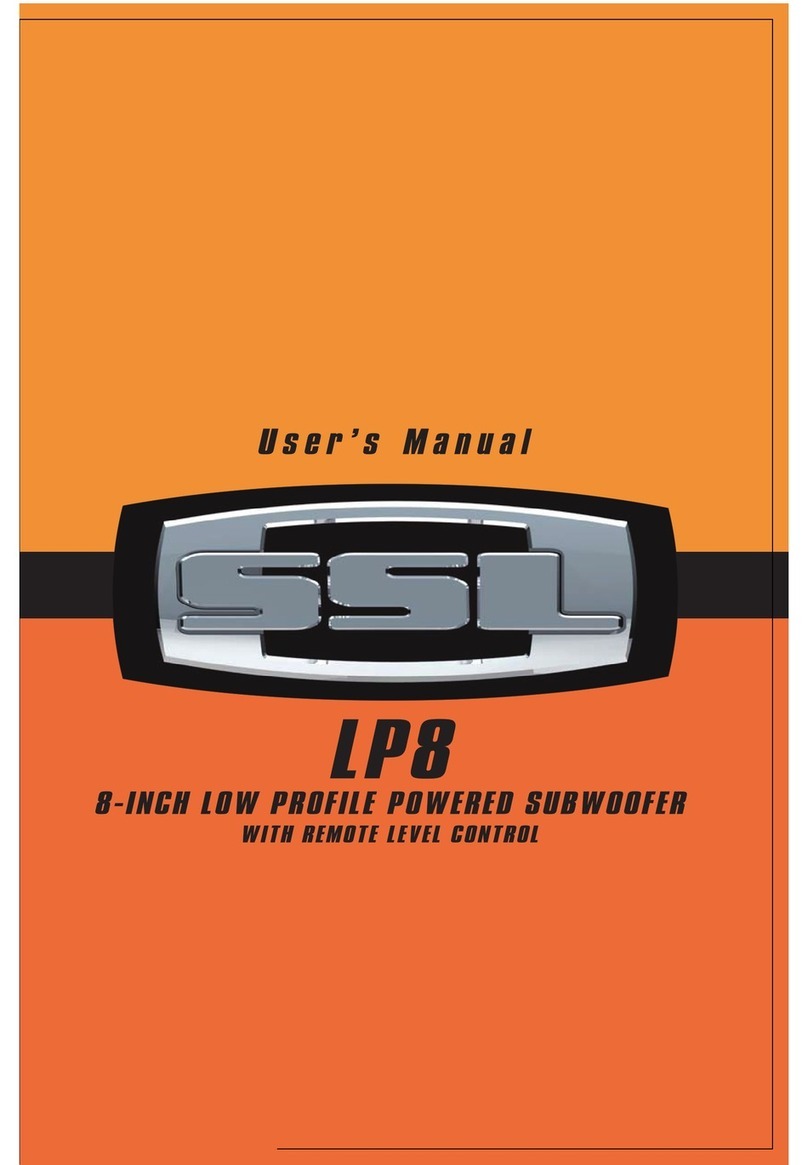 Ssl LP8 User manual