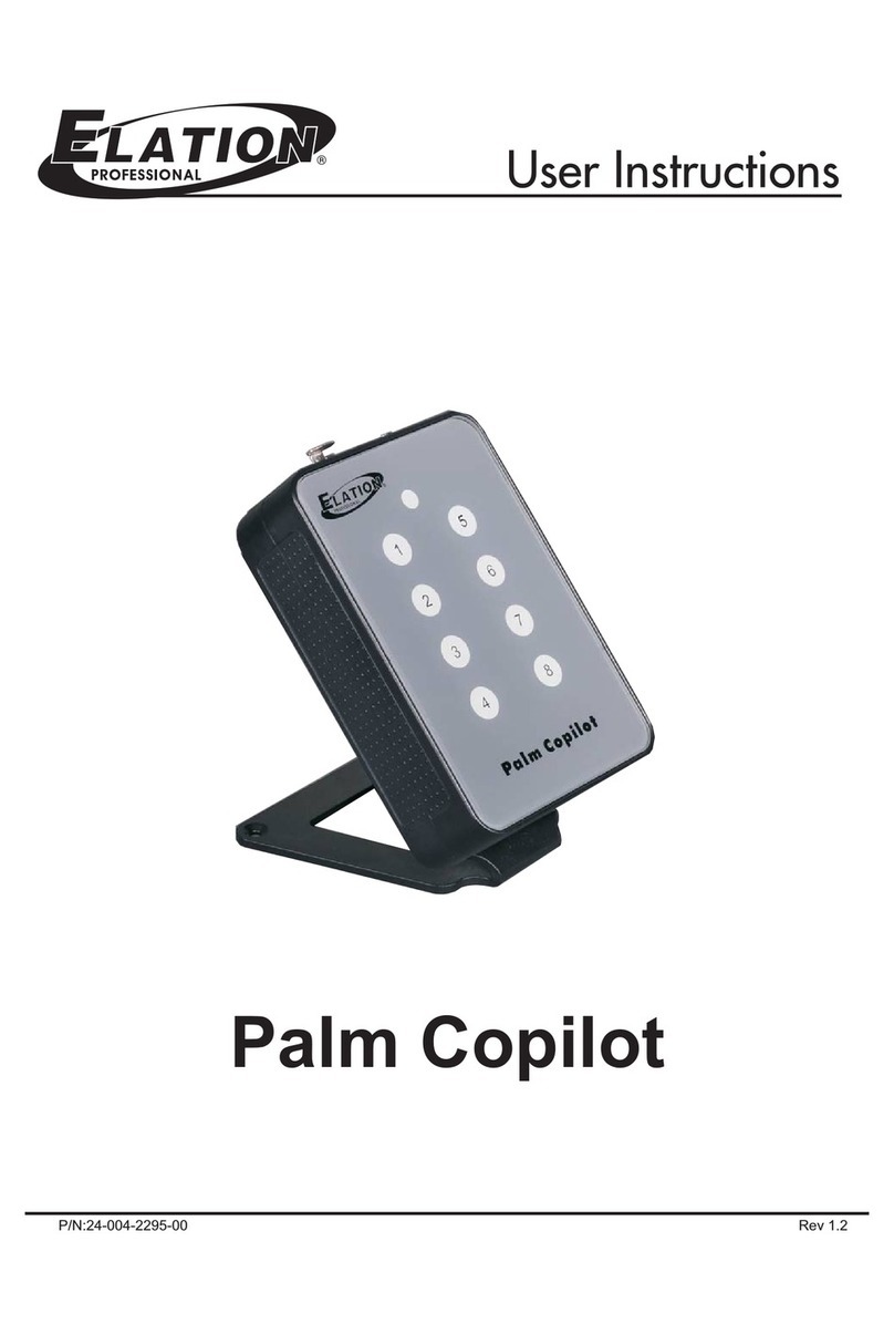 Elation Palm Copilot User manual