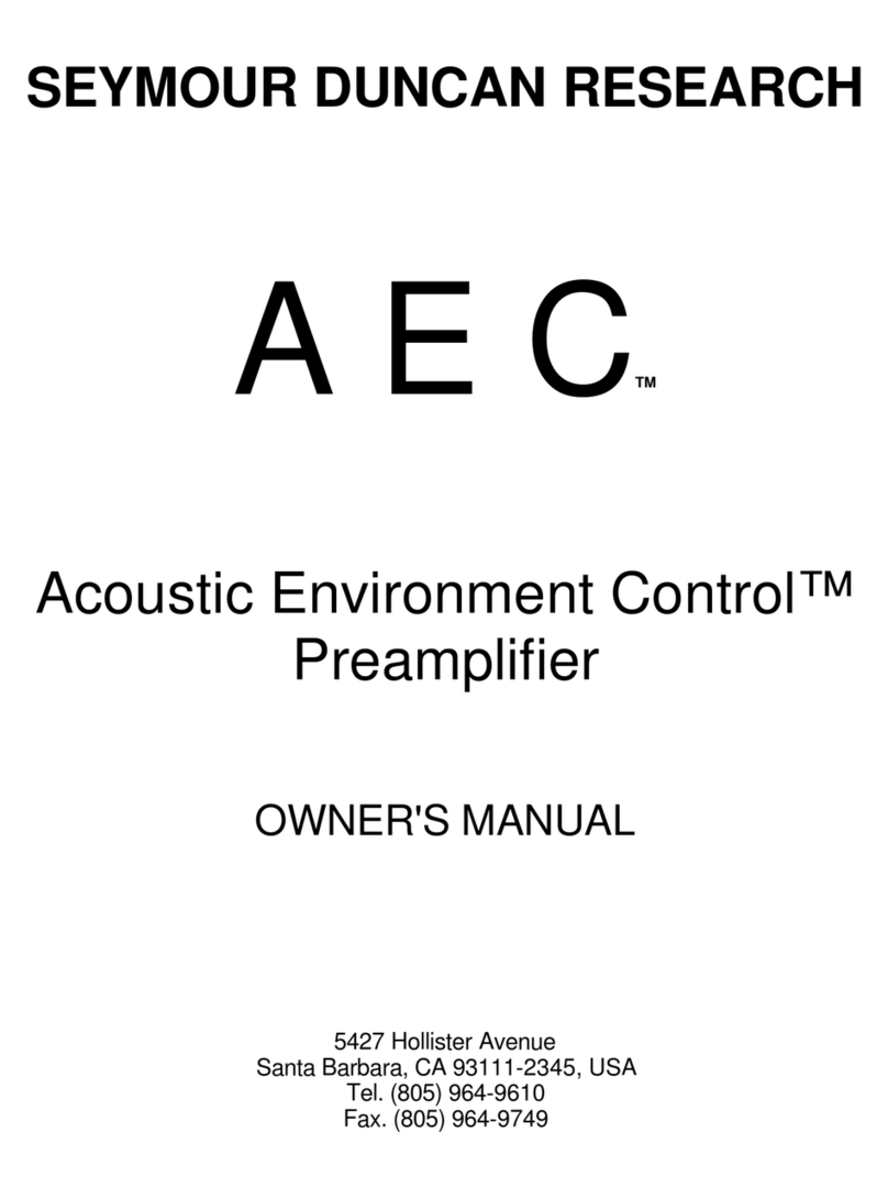 Duncan A E C User manual