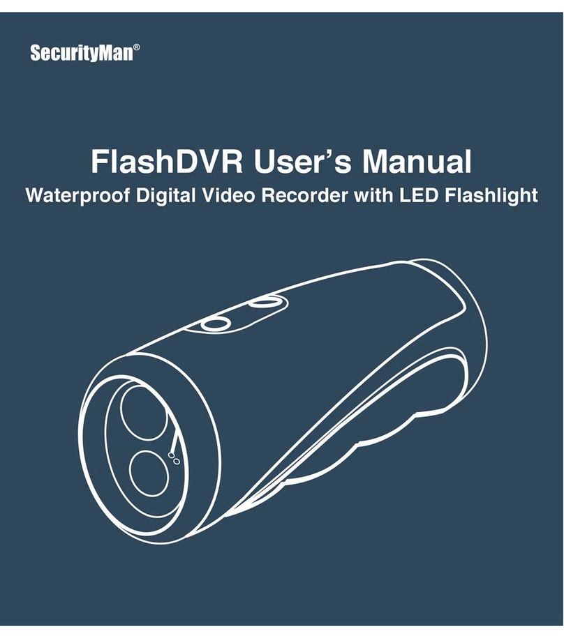 SecurityMan FlashDVR User manual