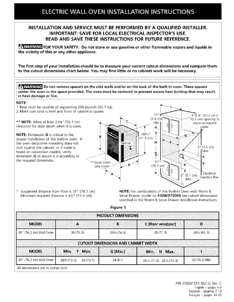 Electrolux Icon E30EW75DSS User manual