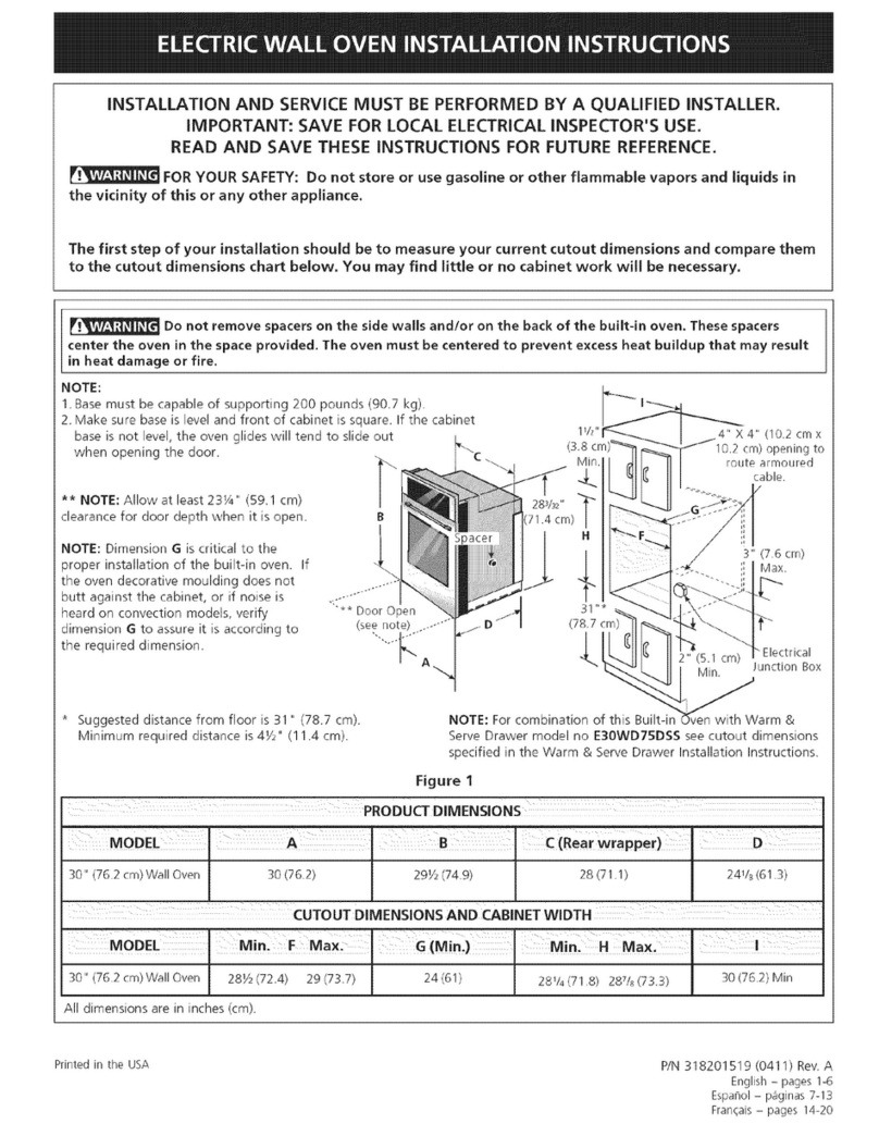Electrolux E30EW7CEPS4 User manual