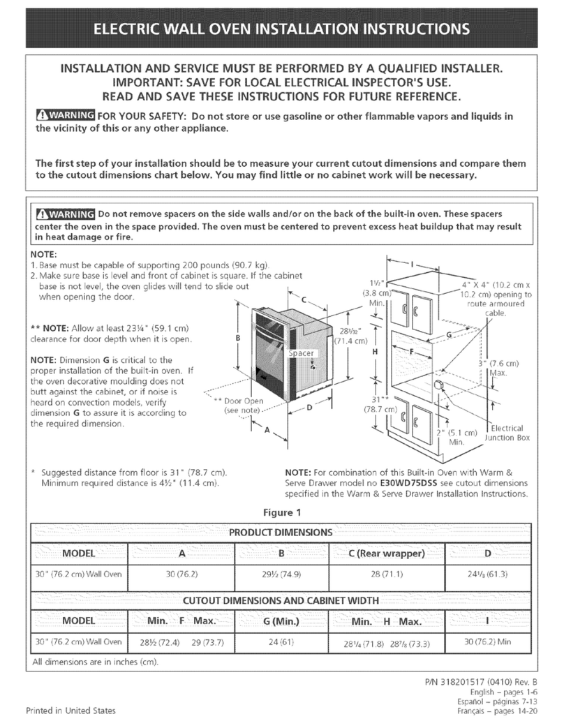 Electrolux E30EW75ESS3 User manual Electrolux E30EW75ESS3 User manual