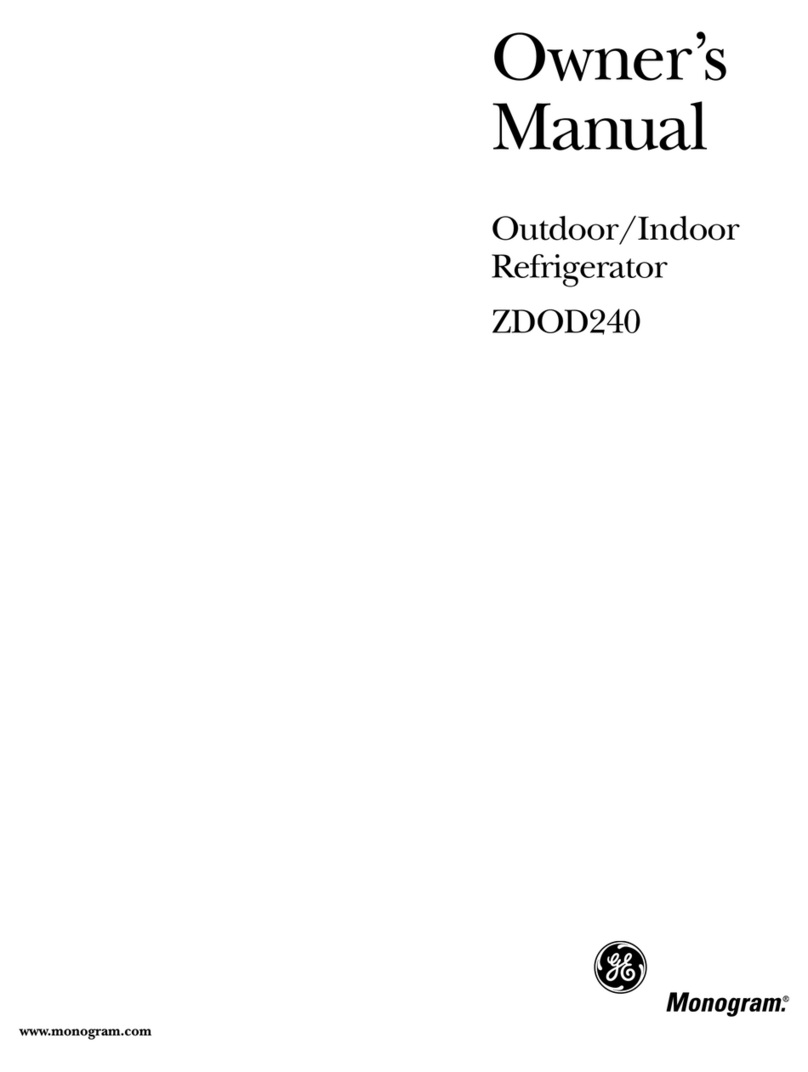 Monogram ZDOD240 User manual