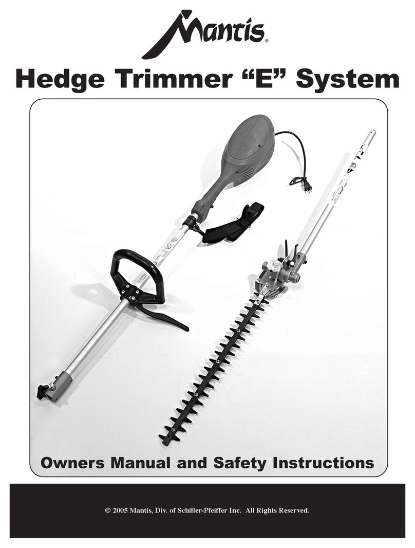 Mantis E System Original instruction manual
