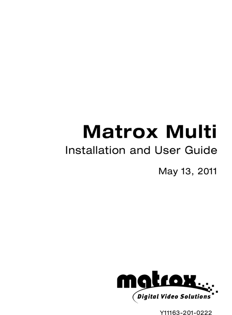 Matrox Multi Installation and user guide