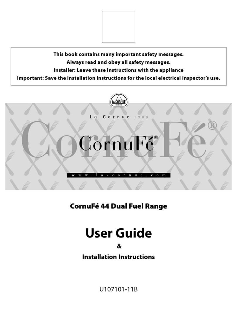 CornuFé 44 User manual