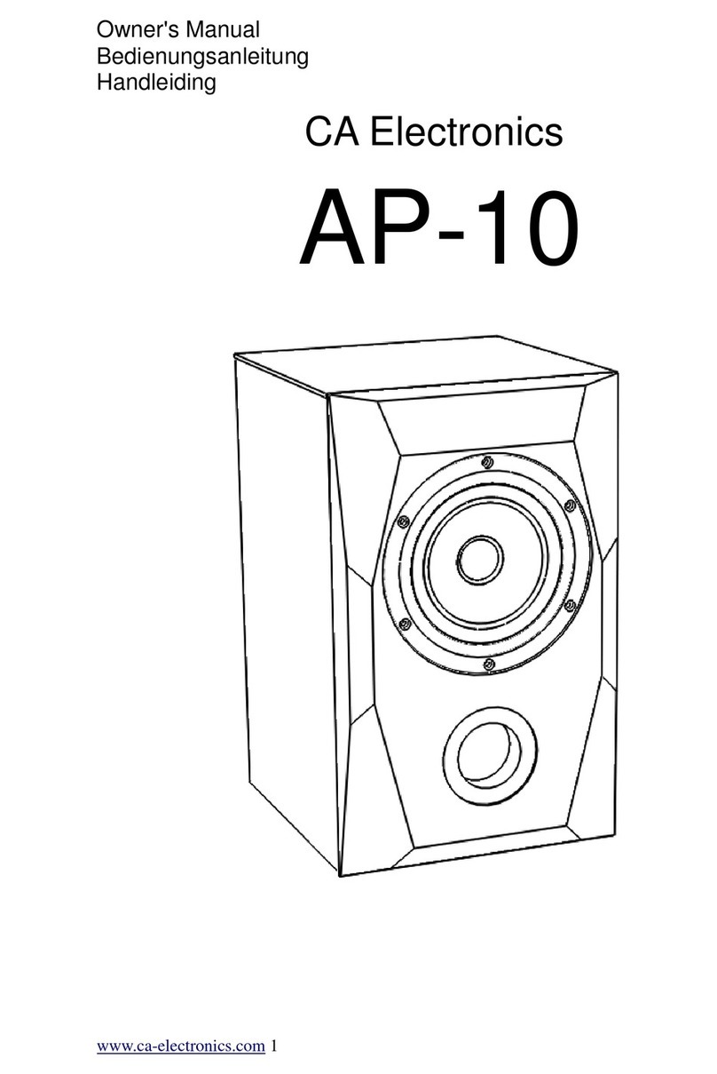 CA Electronics AP-10 User manual