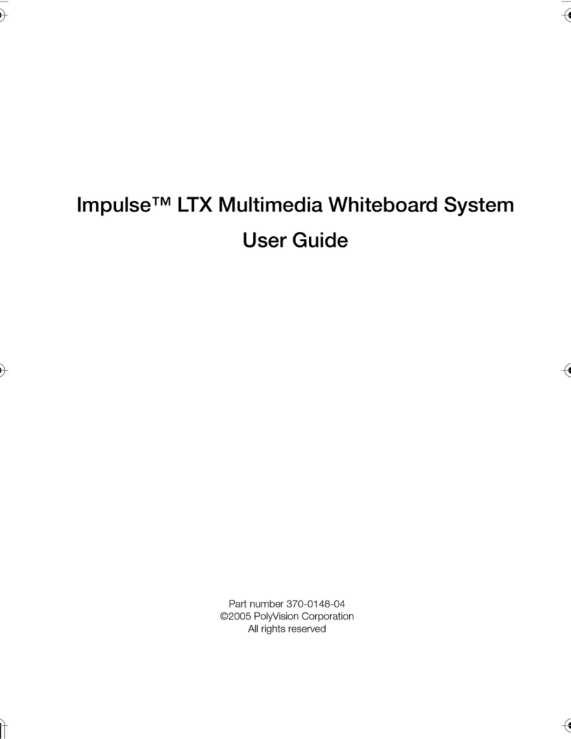 PolyVision Impulse LTX User manual