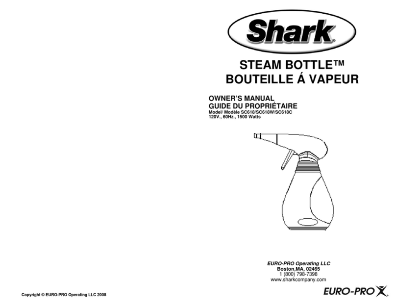 Shark SC618 User manual Shark SC618 User manual