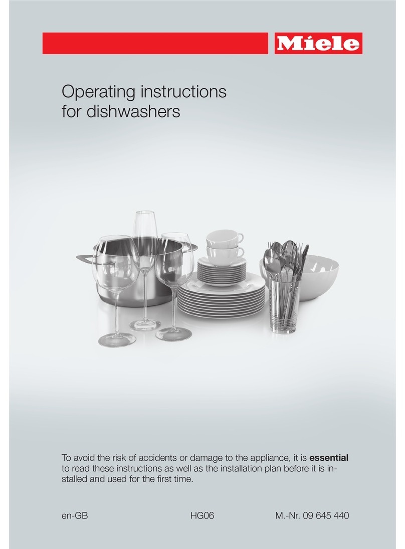 Miele HG06 User manual