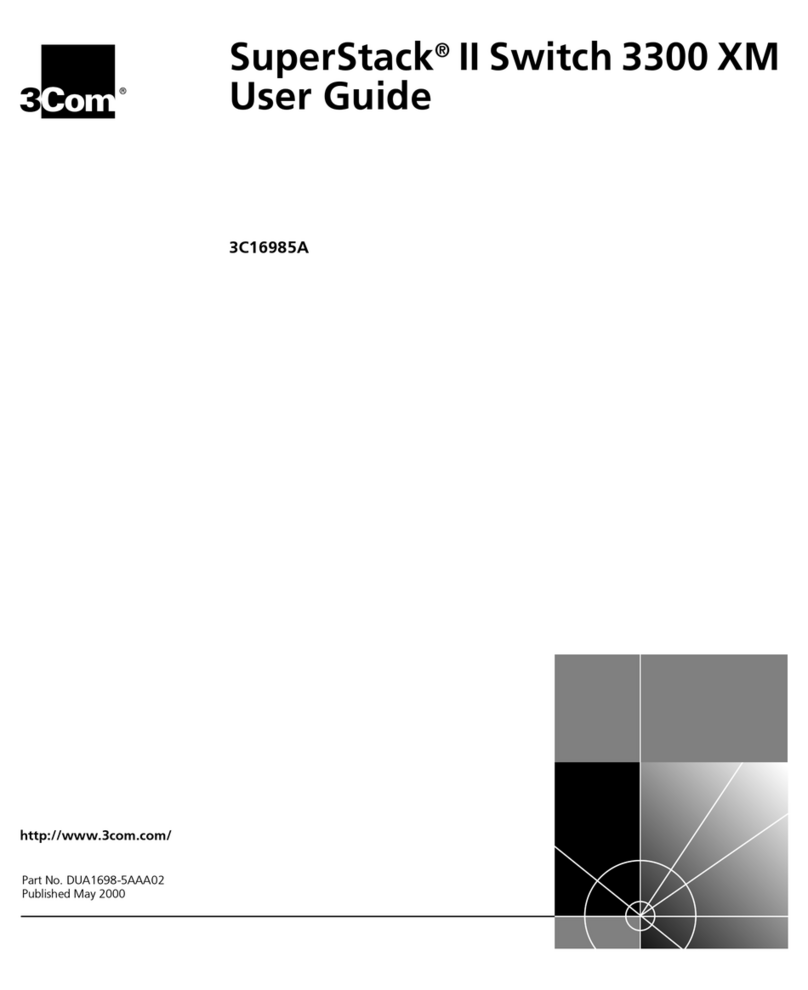 3Com SuperStack II 3300 XM User manual