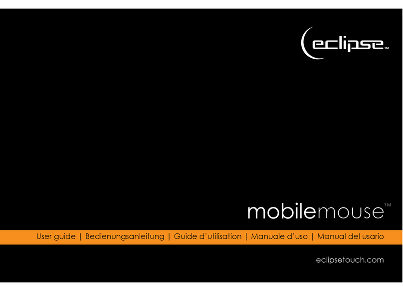 Eclipse Mobile Mousw User manual