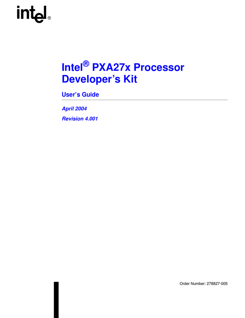 Intel PXA27x Series User manual