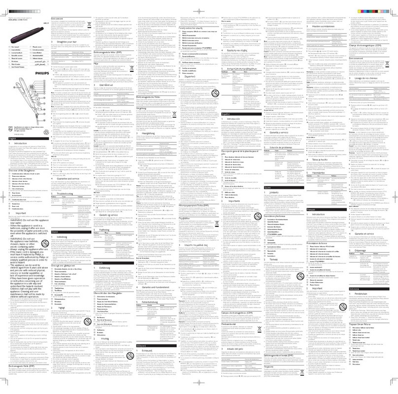 Philips HP8339 user manual