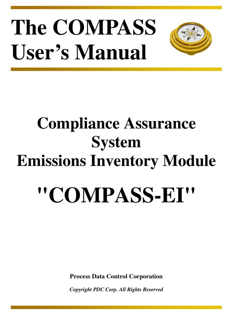 Process Data Control COMPASS-EI User manual