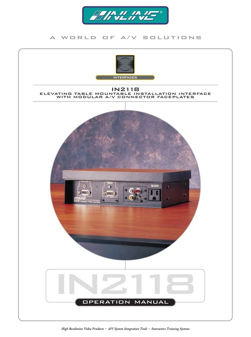 Inline IN2118 User manual