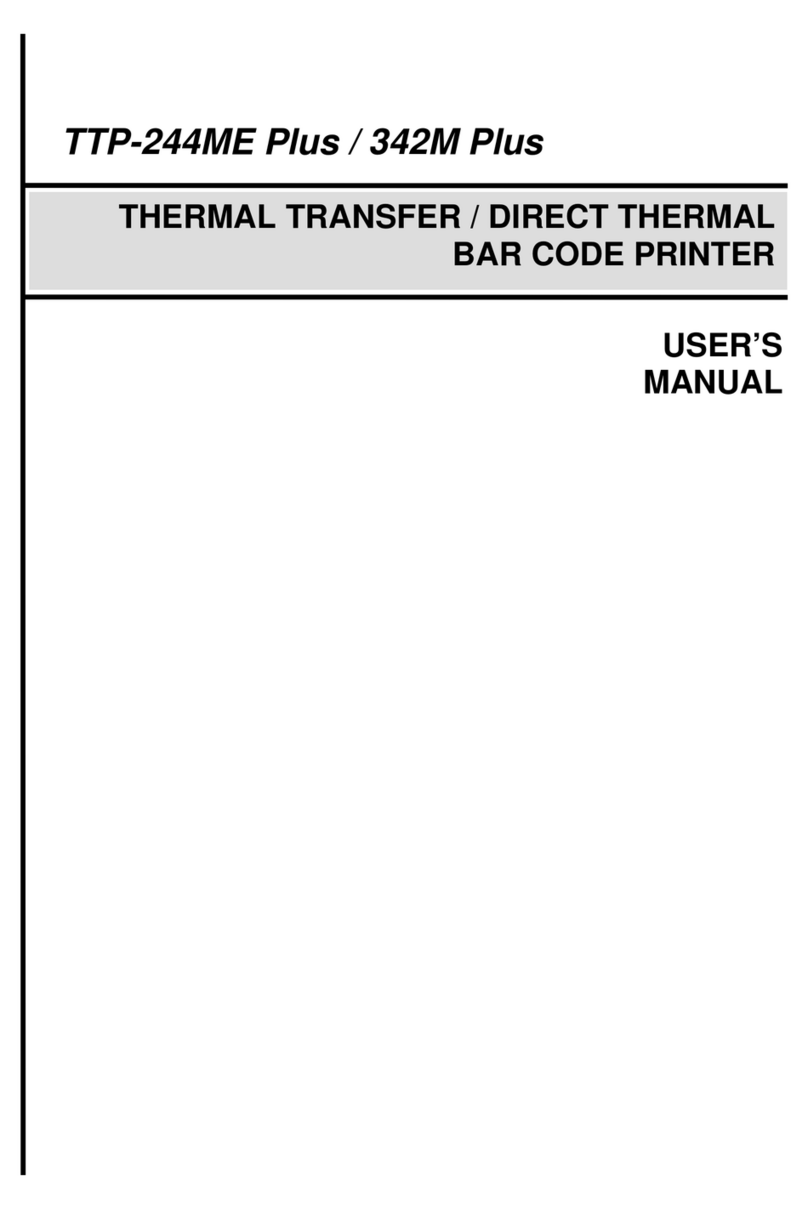 TSC TTP-244ME Plus series User manual