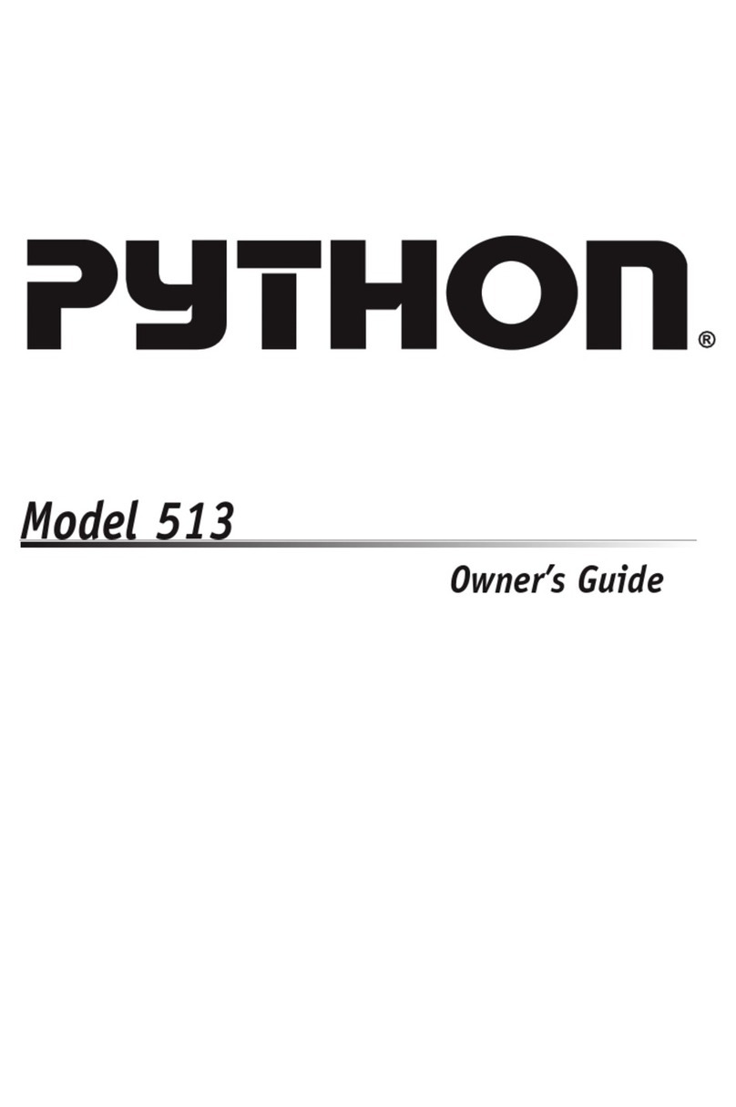 Python 513 User manual