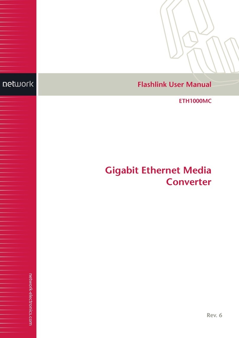 Network Electronics Flashlink ETH1000MC User manual