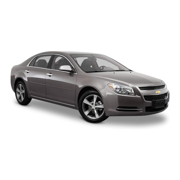 Chevrolet 2012 Malibu owner's manual