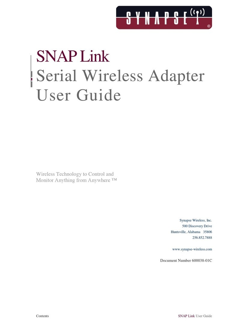 Synapse SNAP Link User manual