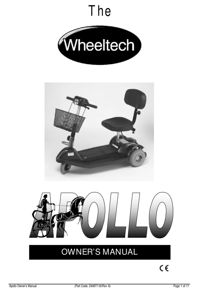 Wheeltech Apollo User manual
