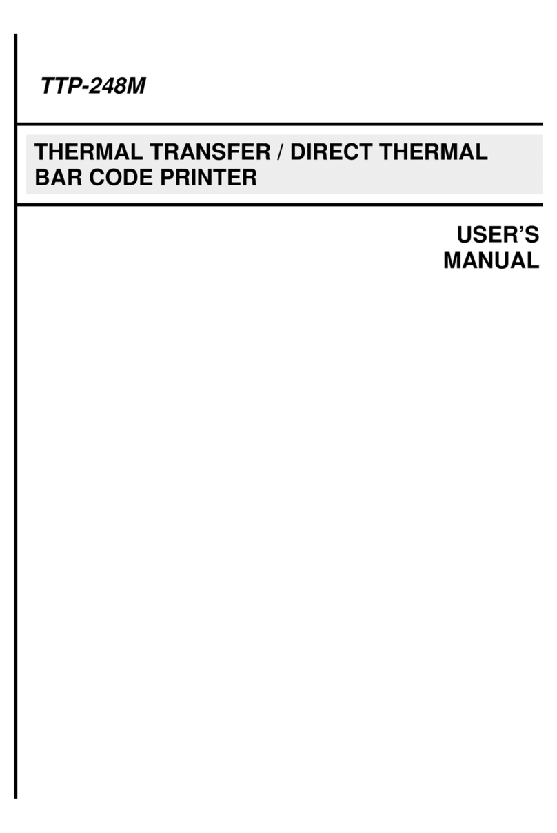 TSC TTP-248M User manual