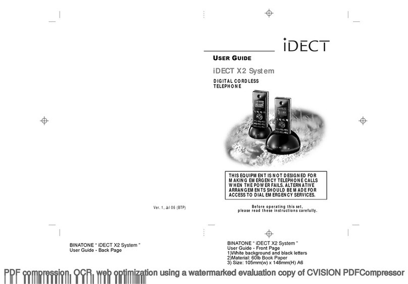 iDect X2 User manual
