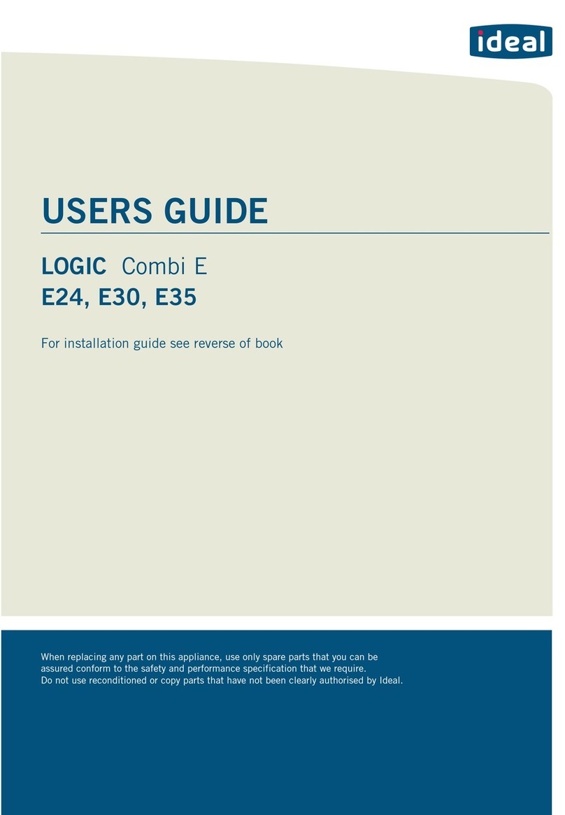 IDEAL LOGIC Combi E User manual