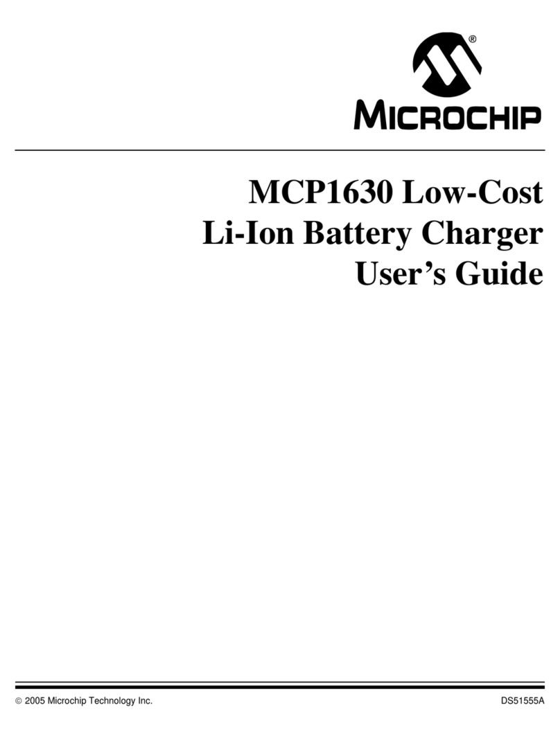 Microchip Technology MCP1630 NiMH User manual Microchip Technology MCP1630 NiMH User manual
