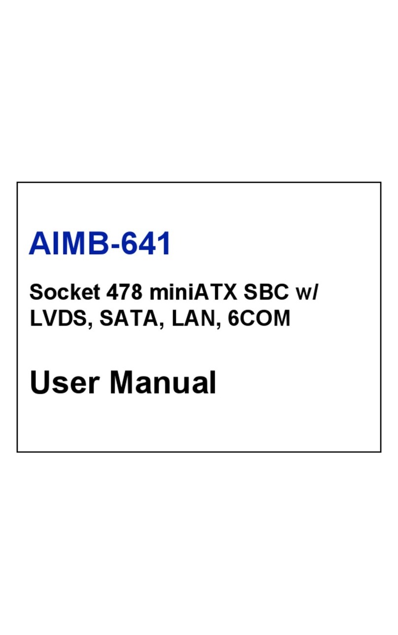 Advantech AIMB-641 User manual