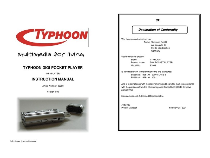TYPHOON Digi User manual