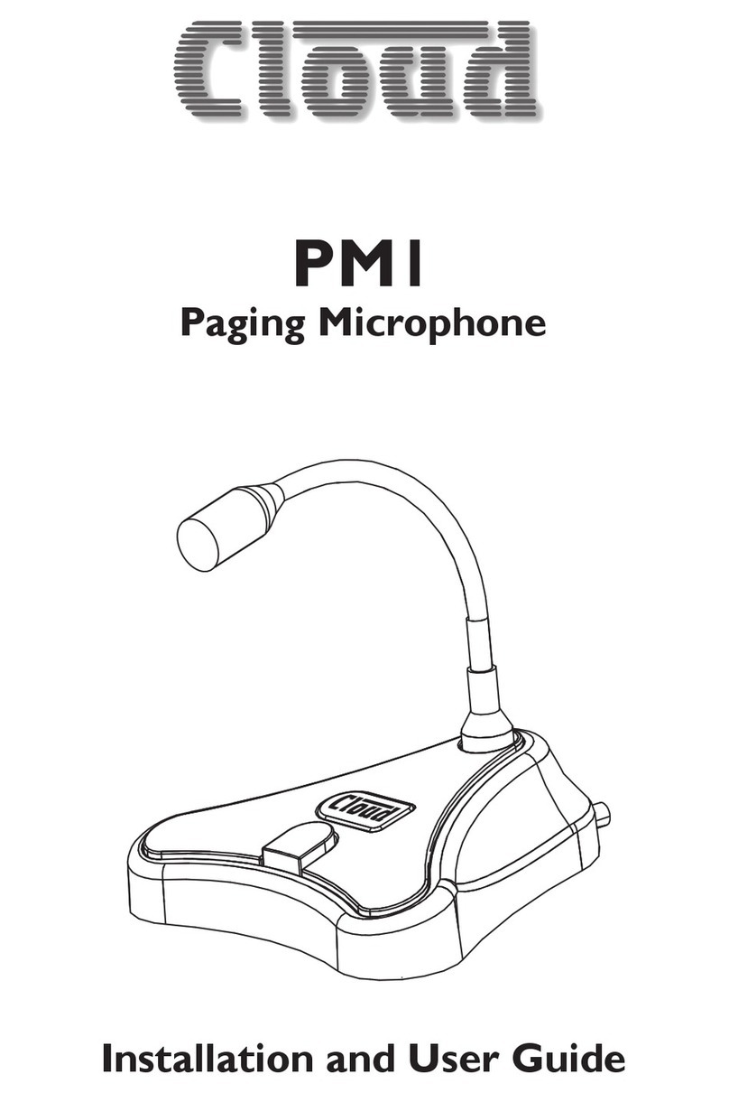 Cloud PM1 User manual