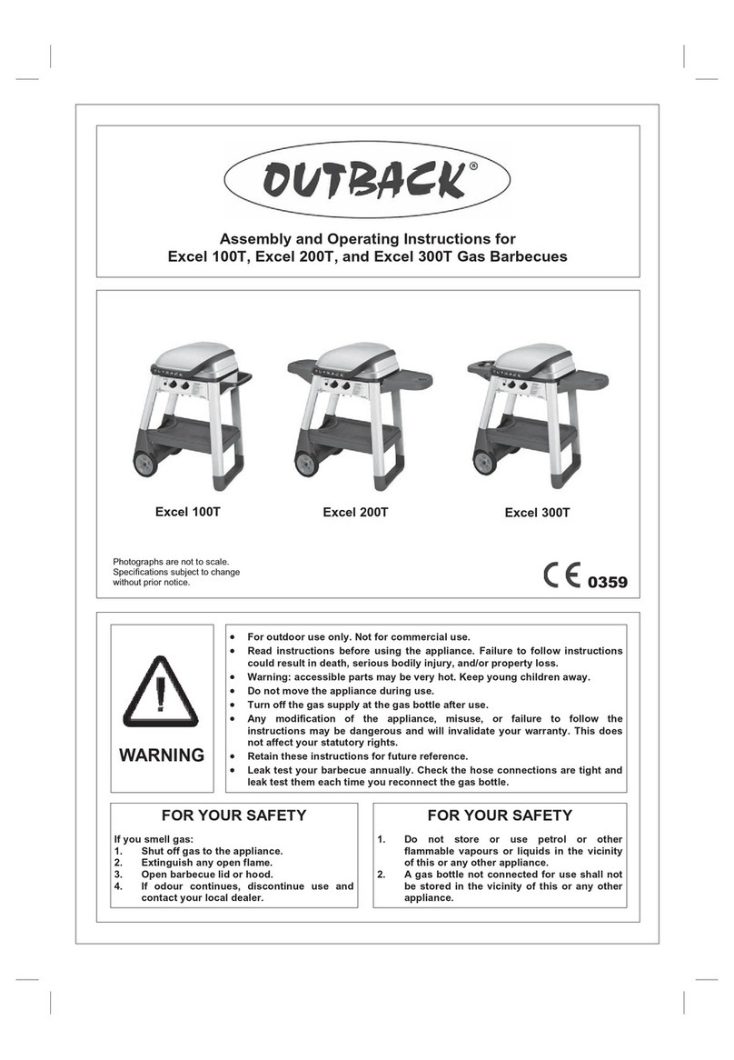 Outback Excel 100T User manual