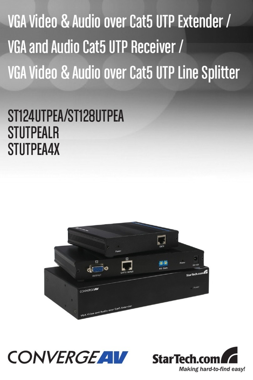 StarTech.com ST124UTPEA User manual