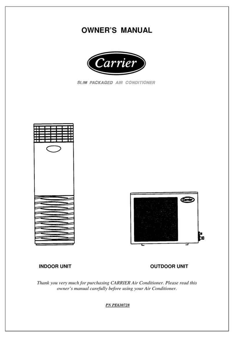 Carrier ASBFE600BA User manual Carrier ASBFE600BA User manual