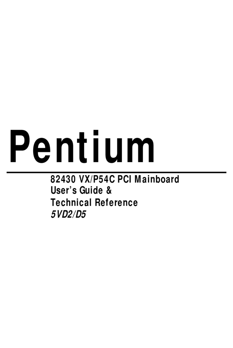 Pentium 5VD2 Use and care manual