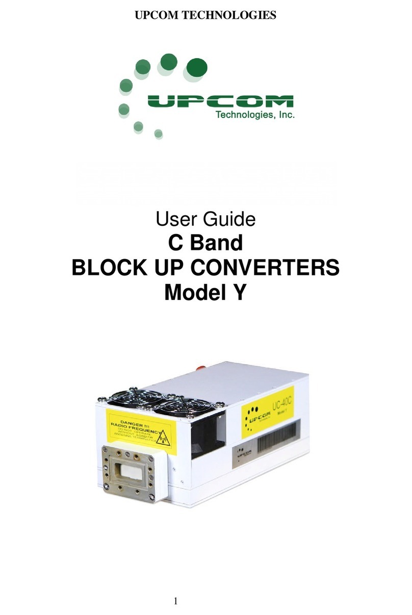 upcom Y User manual