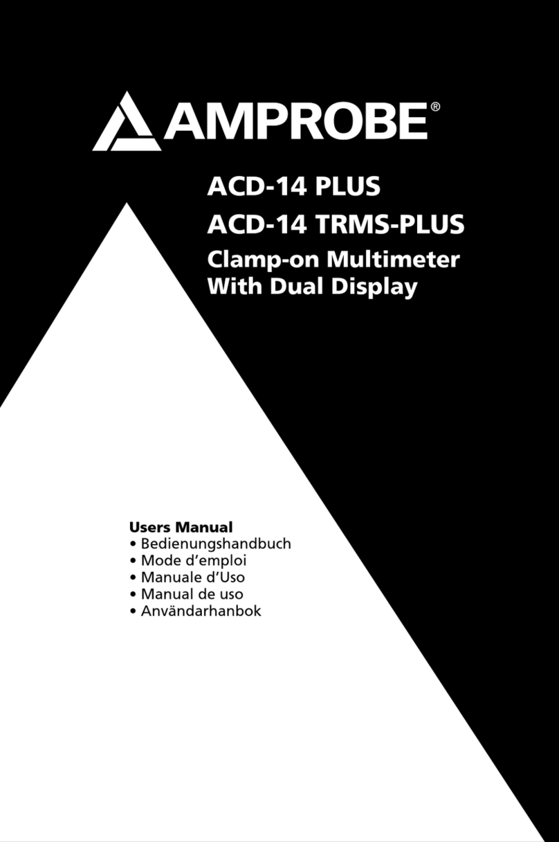 Amprobe ACD-14 PLUS User manual