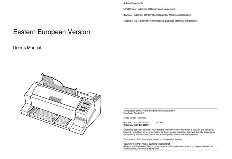 PSI PP 405 User manual