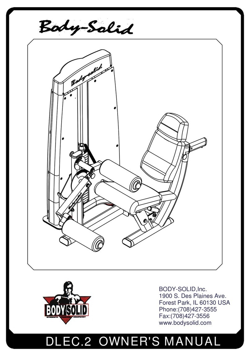 Body Solid DLEC.2 User manual
