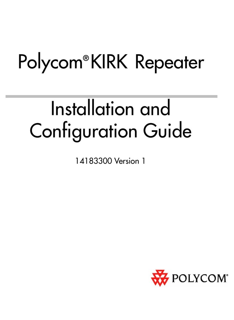 Polycom KIRK Operator's manual